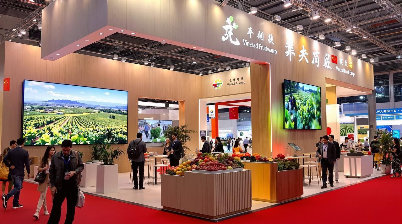 国际果业博览会中国馆影像设计